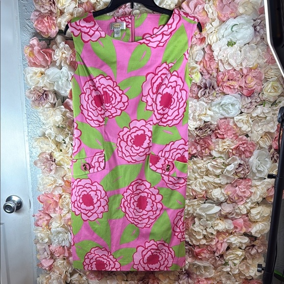 Talbots Dresses & Skirts - A044 Talbots Pink Sheath Dress Sleeveless Bateau